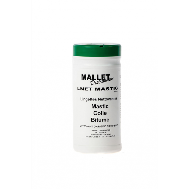 LINGETTES COLLE ET MASTIC boite de 80