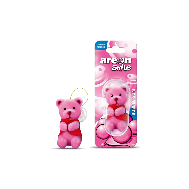 DESODORISANT PELUCHE SENTEUR BUBBLE GUM