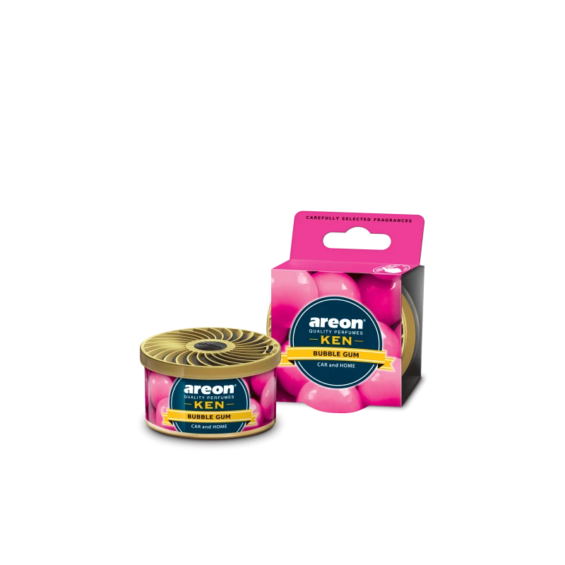 DESODORISANT VOITURE BOITE GEL SENTEUR BUBBLE GUM