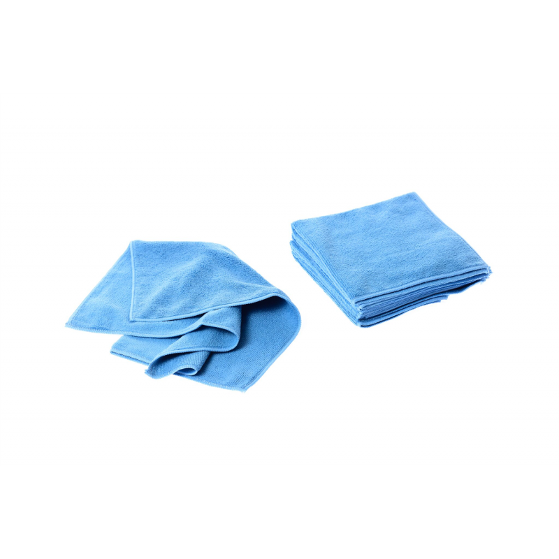 MICROFIBRES BLEUES EN SACHET DE 5 PIECES