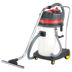 ASPIRATEUR 2 MOTEURS EAU ET POUSSIERES CUVE 60L