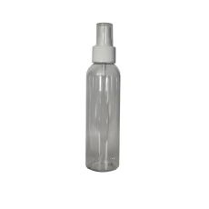 FLACON CRISTAL CAPACITE 150 ML + SPRAY BLANC + CAPUCHON