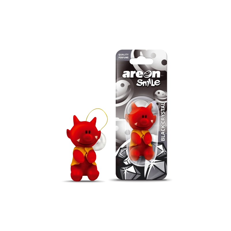 DESODORISANT PELUCHE SENTEUR BLACK CRYSTAL