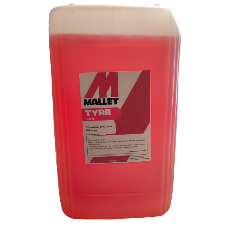 RENOVATEUR PNEU SANS SILICONES EN BIDON DE 25 LITRES RENOVATEUR PNEU SANS SILICONES EN BIDON DE 25 LITRES