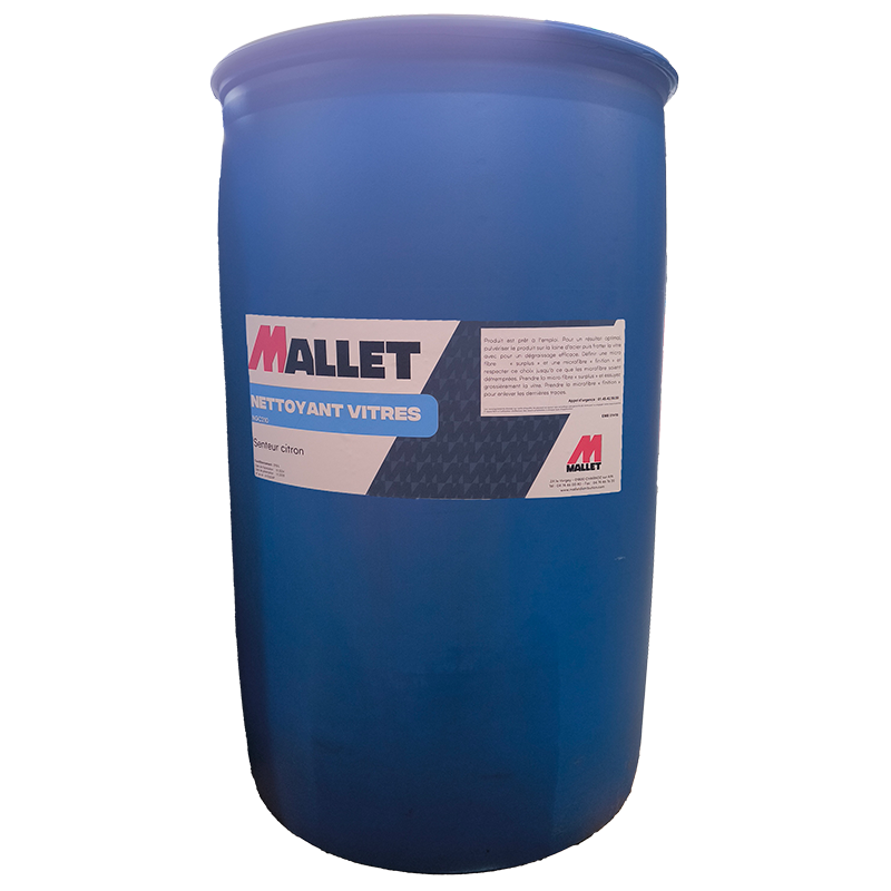 NETTOYANT GLACE PARFUM CITRON EN FUT DE 210 LITRES NETTOYANT GLACE PARFUM CITRON EN FUT DE 210 LITRES