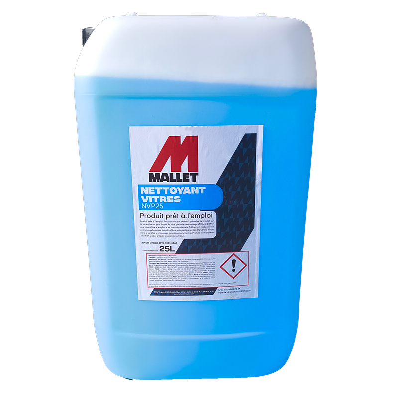 NETTOYANT VITRES EN BIDON DE 25 LITRES NETTOYANT VITRES EN BIDON DE 25 LITRES
