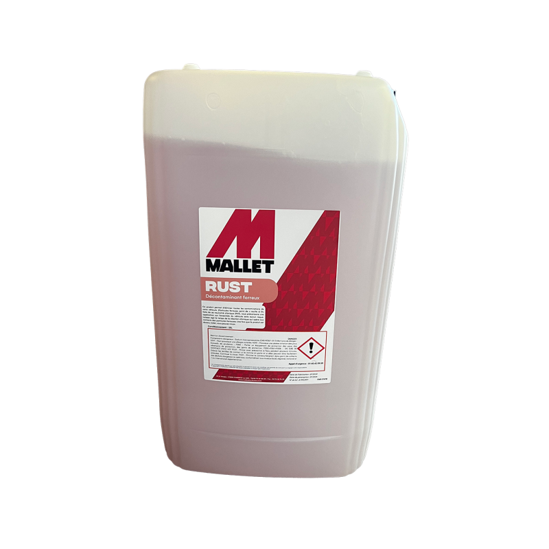 DECONTAMINANT FERREUX JANTES ET CARROSSERIE EN BIDON DE 25 LITRES DECONTAMINANT FERREUX JANTES ET CARROSSERIE EN BIDON DE 25 LITRES
