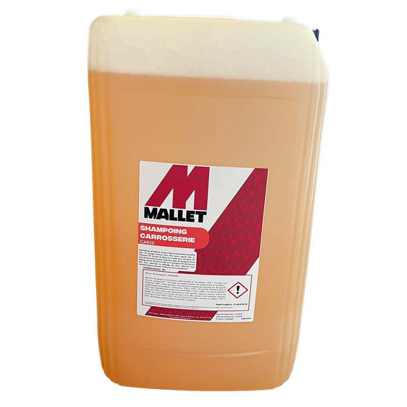 SHAMPOING CARROSSERIE EN 25 LITRES SHAMPOING CARROSSERIE EN 25 LITRES