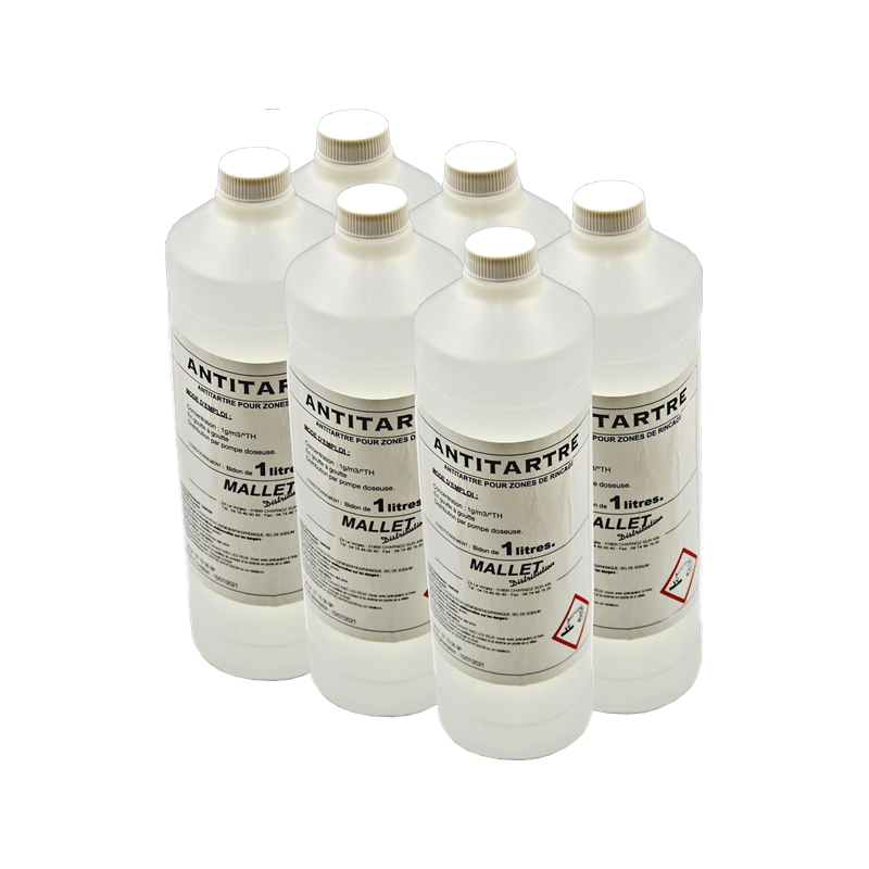 ANTITARTRE POUR NETTOYEUR HAUTE PRESSION EN CARTON DE 6 FLACONS D' 1 LITRE ANTITARTRE POUR NETTOYEUR HAUTE PRESSION EN CARTON DE 6 FLACONS D' 1 LITRE