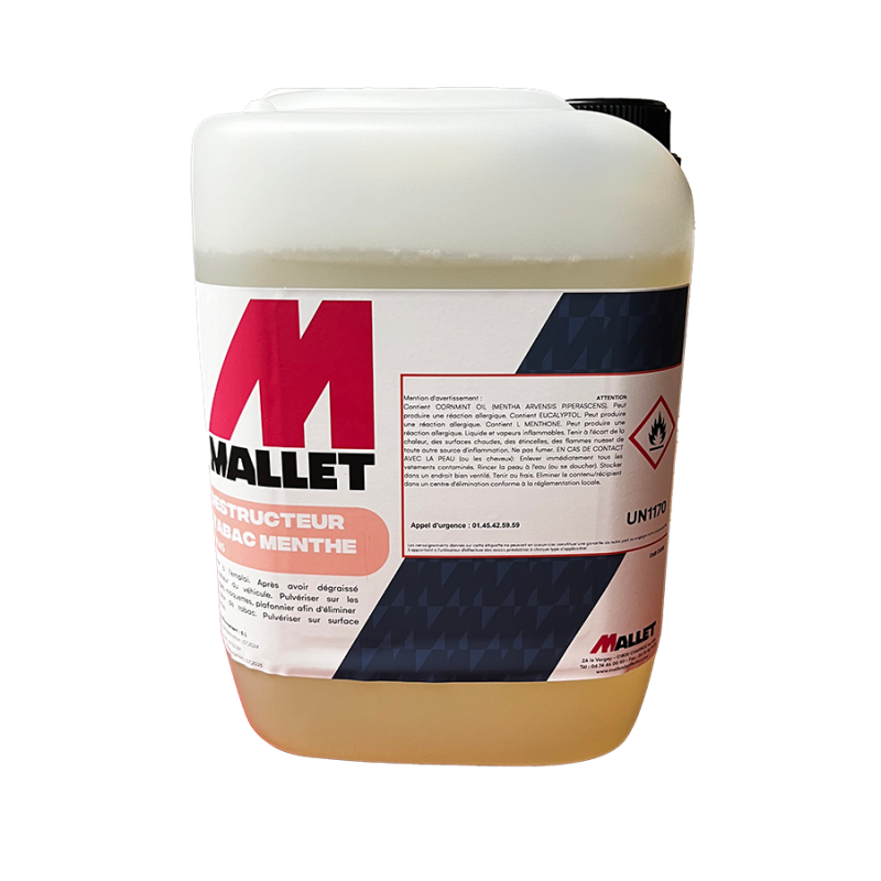 DESTRUCTEUR TABAC MENTHE EN 5 LITRES DESTRUCTEUR TABAC MENTHE EN 5 LITRES