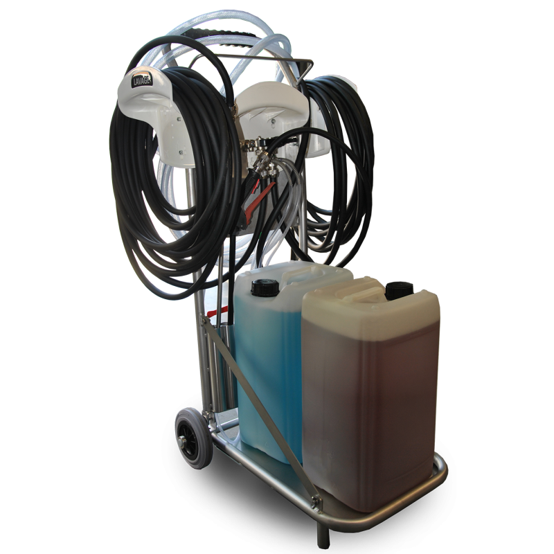 MODULE DE LAVAGE POUR PARC V.O. AVEC SYSTEME VENTURI DOUBLE