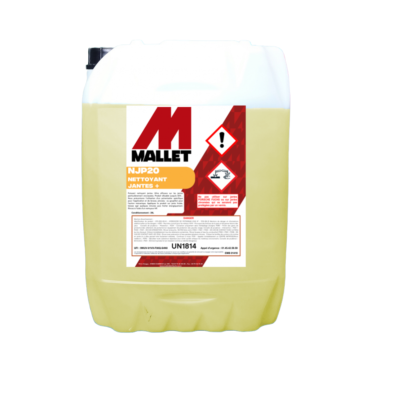 NETTOYANT JANTES EN 20 LITRES