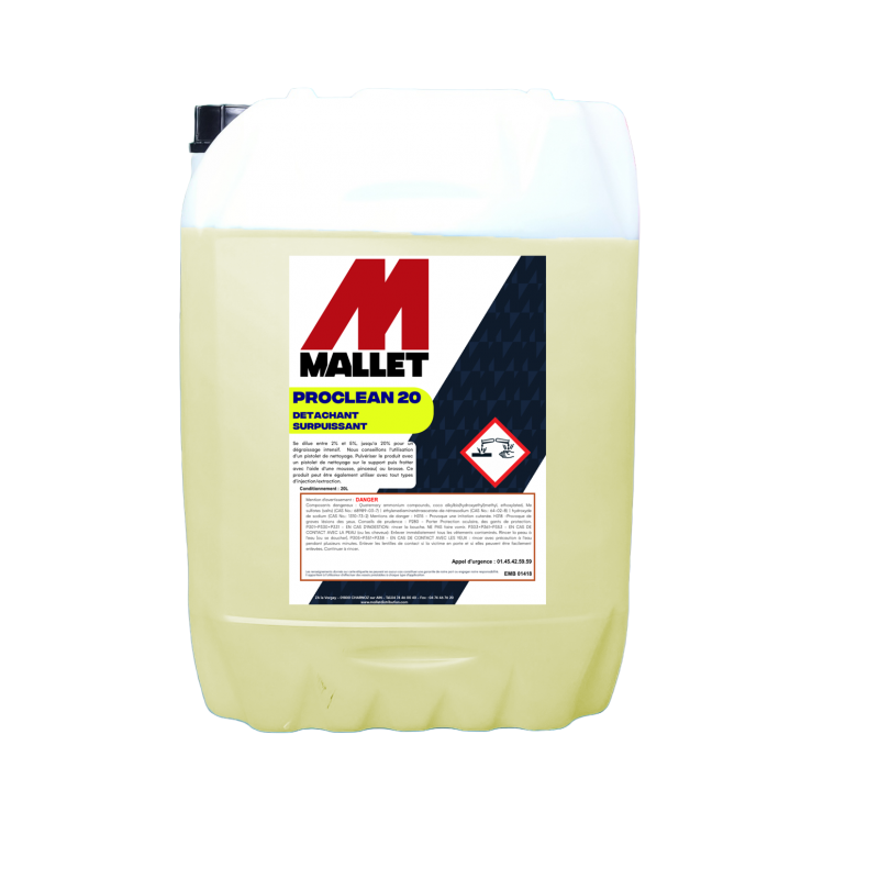 DETACHANT POLYVALENT CONCENTRE EN BIDON DE 20 LITRES