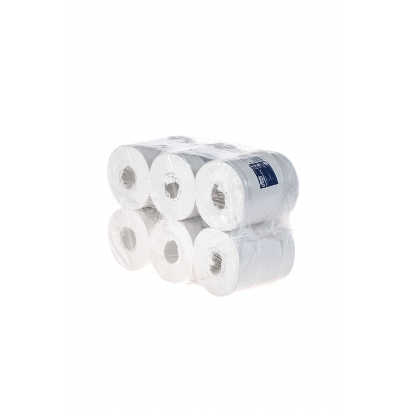 BOBINES PAPIER BLANCHES DE 6 Pièces Essuyage Mains