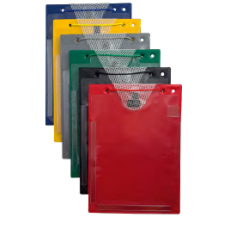 POCHETTE VELCRO POUR ORDRE DE REPARATION NOIRE PAR LOT DE 10